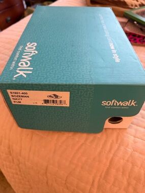 SoftWalk Bozeman Sandals Navy